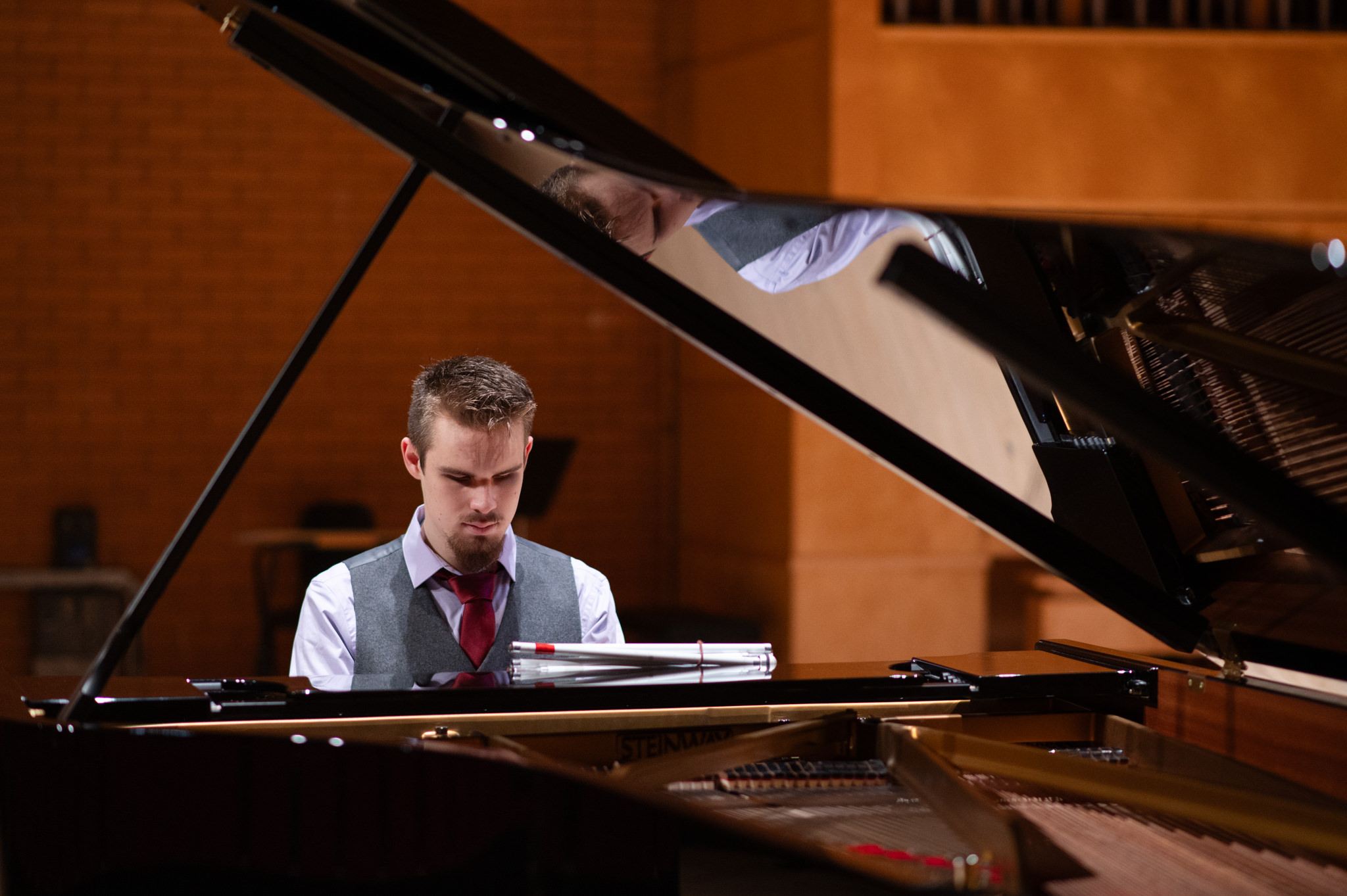 Ethan at the piano